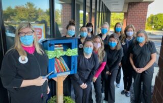 newport news free library Parks orthodontics team with free library