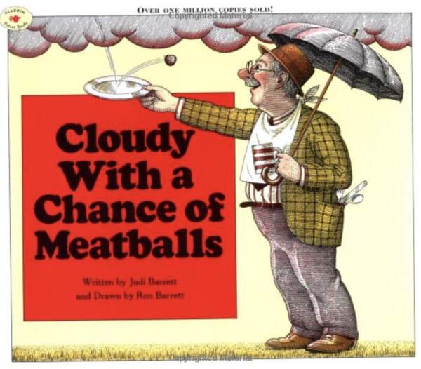 Cloudy with a Chance of Meatballs Meredith's Book Club Children's Books